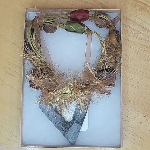 HIEROGLYPHIC TRIBAL NECKLACE - Picture 8 of 8